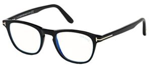 tom ford ft 5625-b black 48/19/145 unisex eyewear frame