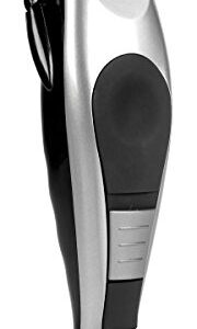 Vivitar Trimmer Kit with Beard Trimmer and Hair Clippers for Men | Professional Hair Clippers for Barbers and Household Users, Safe Electric Razor for Men, 7 Adjustable Height Settings, Black