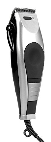 Vivitar Trimmer Kit with Beard Trimmer and Hair Clippers for Men | Professional Hair Clippers for Barbers and Household Users, Safe Electric Razor for Men, 7 Adjustable Height Settings, Black