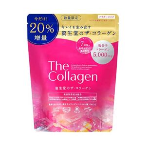 the collagen (powder) increases volume