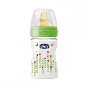 chicco baby bottle polypropylene with teat-rubber 150ml