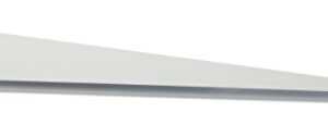 Rubbermaid Twin Track System Bracket, 14.5", White, Adjustable Custom Closet Organization, Heavy Duty