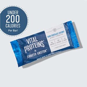 Vital Proteins® & Jennifer Aniston™ Dark Chocolate Coconut Flavored Protein and Collagen Bar 12-count box