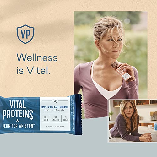 Vital Proteins® & Jennifer Aniston™ Dark Chocolate Coconut Flavored Protein and Collagen Bar 12-count box