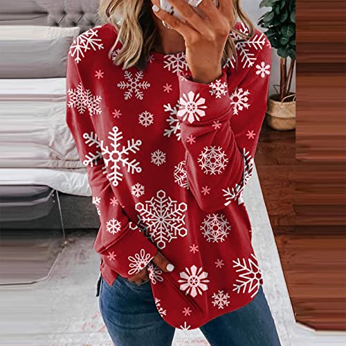 Plus Size Tops for Women Long Sleeve Blue Women's Long Sleeve V Neck Blouse Smocked Ruffle Slim Fit Casual Lantern Peplum Top Shirt