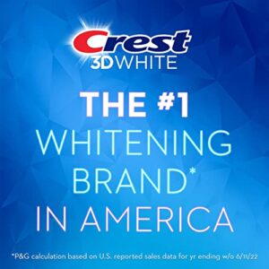 Crest 3D White Advanced Glamorous White Teeth Whitening Toothpaste, 3.8 oz, Pack of 3