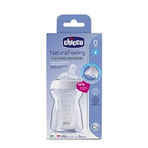 Chicco Natural Feeling Bottle Glass 0Mesi + 250ml