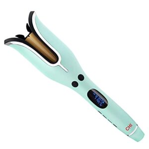 chi spin n curl special edition – mint green. ideal for shoulder-length hair between 6-16” inches.