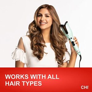 CHI Spin N Curl Special Edition - Mint Green. Ideal for Shoulder-Length Hair between 6-16” inches.