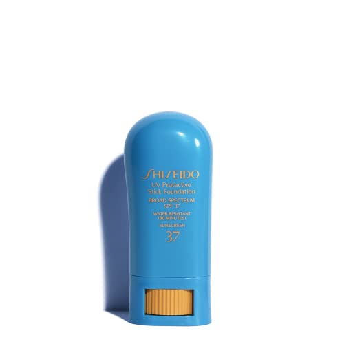 Shiseido UV Protective Stick Foundation SPF 37, Fair Ochre - 9g (0.31 oz) - Provides a Natural-Looking Finish & Protects Skin from UV Rays