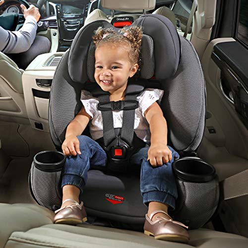 Britax One4Life ClickTight All-in-One Car Seat – 10 Years of Use – Infant, Convertible, Booster – 5 to 120 Pounds - SafeWash Fabric, Cadet