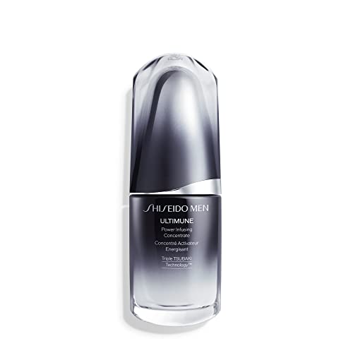 Shiseido Men Ultimune Power Infusing Concentrate - 30 mL - Strengthens Skin & Helps with Damage Recovery - 32-Hour Hydration