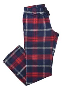 old navy women’s flannel pajama pants (blue red plaid) (xx-large)