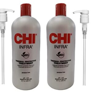 Chi Infra Shampoo & Treatment 32oz Duo w/Pumps