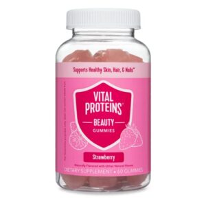 vital proteins strawberry beauty gummies, 60 ct
