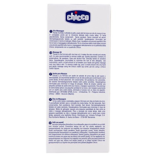 Chicco Baby Moments Massage Oil 200 ml 0M+