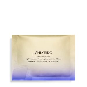 shiseido vital perfection uplifting and firming express eye mask – 12 sets of two eye masks – pure retinol under-eye mask that visibly lifts & firms – targets dark circles & under-eye bags