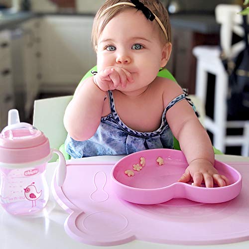 Chicco Easy Tablemat Silicone Placemat Pink
