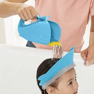 Skip Hop Baby Shower Cap Shield, Moby Bath Visor for Kids, Blue