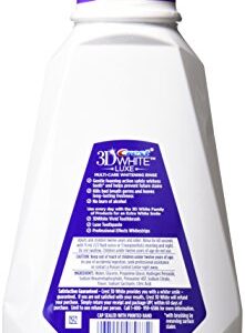 Crest 3D White Multi-Care Whitening Rinse, Glamorous White, Fresh Mint-32 oz, 946 milliter