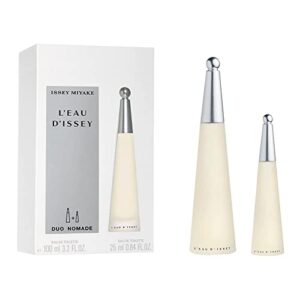 issey miyake l’eau d’issey for women 2 piece set (3.3 ounce + 0.84 ounce)