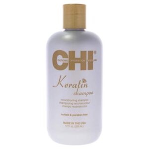 chi keratin reconstructing shampoo,gray 12 fl oz