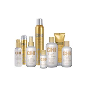 CHI Keratin Reconstructing Shampoo,Gray 12 Fl Oz