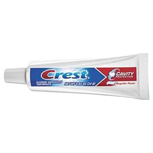 Crest Cavity Protection Regular Toothpaste, Travel Size .85 oz. (24g) - Pack of 6