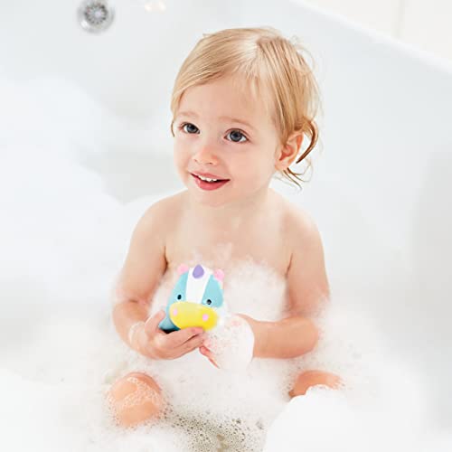 Skip Hop Baby Bath Toy, Zoo Light Up Squeeze Toy, Unicorn