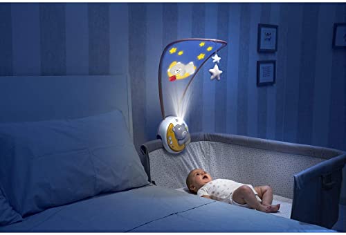 Chicco Next2Moon Projector Neutral cot, Beige