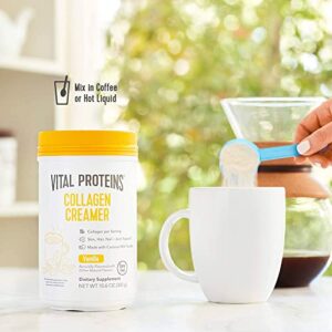 Vital Proteins Collagen Peptides Powder Unflavored 19.3 OZ Creamer Vanilla