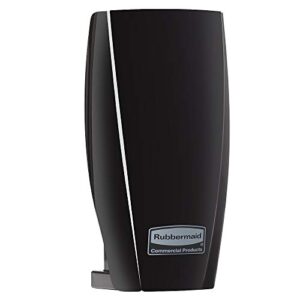 Rubbermaid Commercial Products 1793546 TCell Automated Odor-Controlling Aerosol Air Care System, Fanless, Black