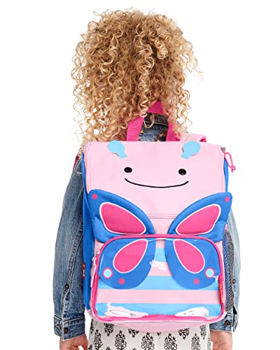 Skip Hop Big Kid Backpack, Zoo Kindergarten Ages 3-4, Butterfly