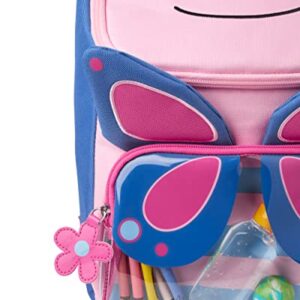 Skip Hop Big Kid Backpack, Zoo Kindergarten Ages 3-4, Butterfly