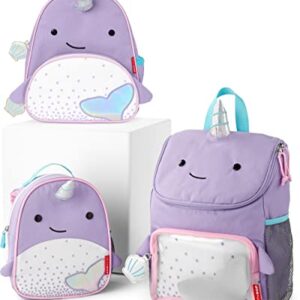 Skip Hop Toddler Backpack, Zoo Preschool Ages 3-4, Narwhal