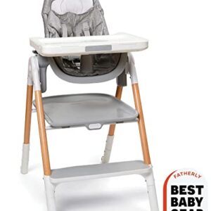 Skip Hop 2 in 1 High Chair, Convertible Sit-to-Step