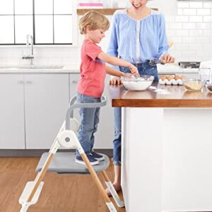 Skip Hop 2 in 1 High Chair, Convertible Sit-to-Step