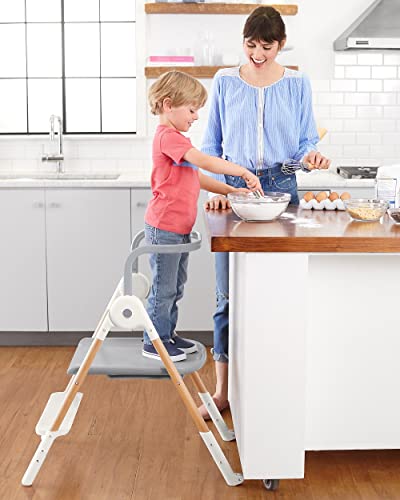 Skip Hop 2 in 1 High Chair, Convertible Sit-to-Step