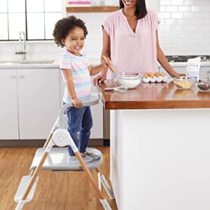 Skip Hop 2 in 1 High Chair, Convertible Sit-to-Step