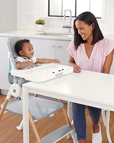 Skip Hop 2 in 1 High Chair, Convertible Sit-to-Step