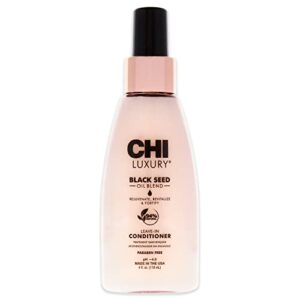 chi luxury black seed oil leave-in conditioner, 4 fl oz