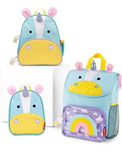 Skip Hop Toddler Backpack, Zoo Preschool Ages 3-4, Unicorn