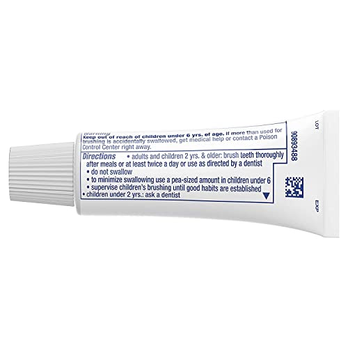 Crest Complete Whitening Scope Minty Toothpaste, Travel Size 0.85 Oz, (24g) - Pack of 4