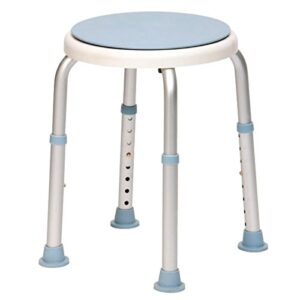 drive devilbiss healthcare rotating rounded bath/shower stool with swivel seat