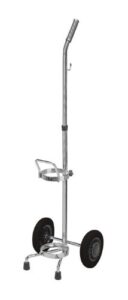 drive devilbiss healthcare 13002sv-6 oxygen cart, height 38.5″ – 43.25″ (pack of 6)