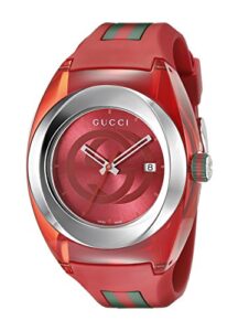 mens’ gucci extra large gucci sync red watch – online exclusive