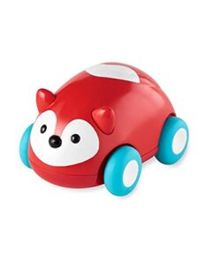 skip hop explore & more pull & go toy car for baby, fox