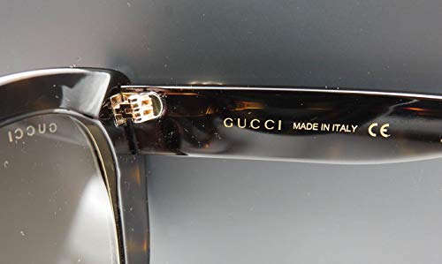 Gucci GG0327S - 002 Sunglasses Tortoise w/Brown Lens 52mm