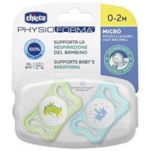 Chicco Physio Soother Boy Micro 0-2Mesi 2units