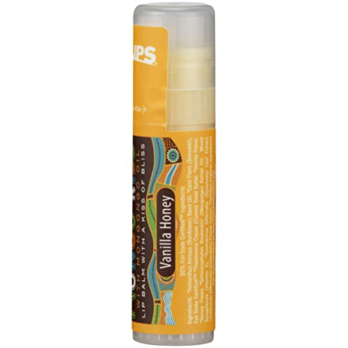 ECO LIPS Organic Mongo Kiss Vanilla Honey Lip Balm, 0.25 OZ